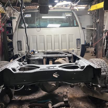 Truck frame work